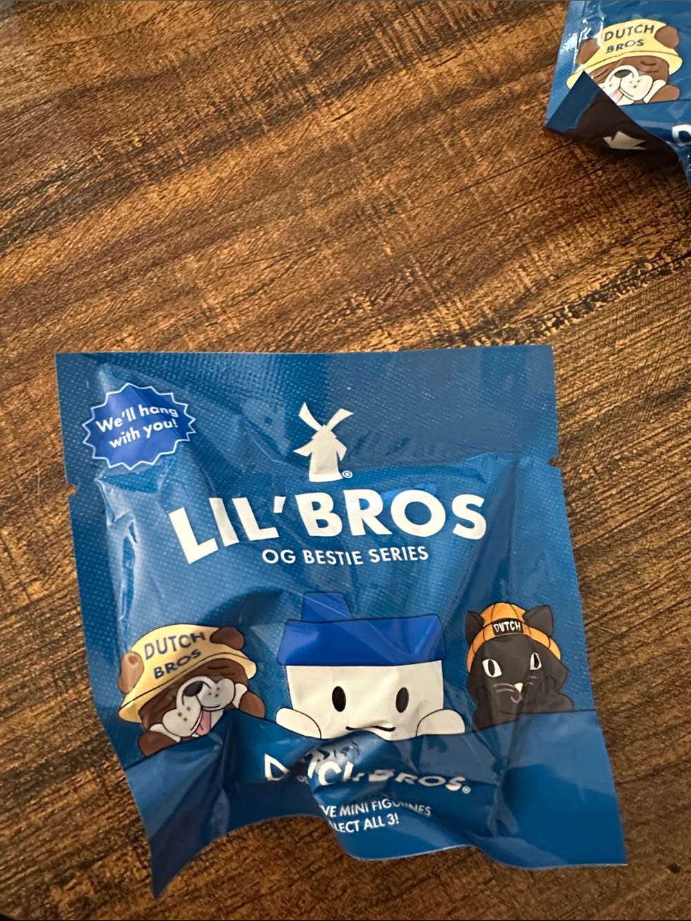 Dutch Bros Lil' Bros Blue Character Blind Bag